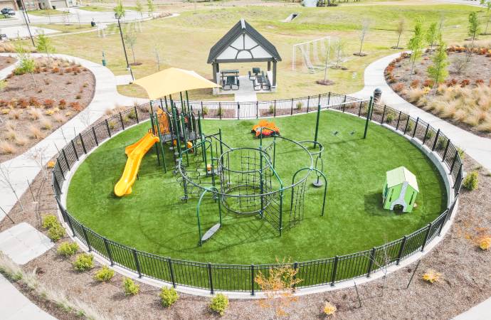 Artificial Commercial Turf Playgrounds