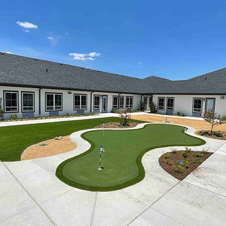 Commercial Property - Putting Green, Amenity Lawn