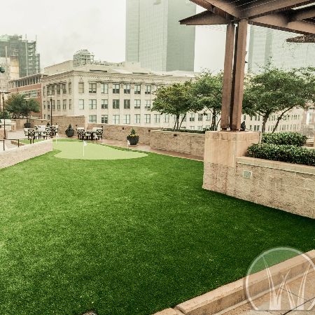 Commercial Property - Putting Green, Storefront Tower Putting Green Amenity Lawn