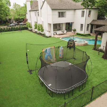 Commercial Backyard Flowerbed Pool Tree Ring