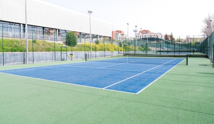 Synthetic Grass Installed Pickleball Court