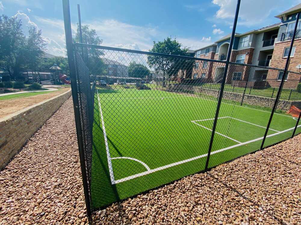 Artificial Turf Soccer Field at Apartment Complex in Flower Mound