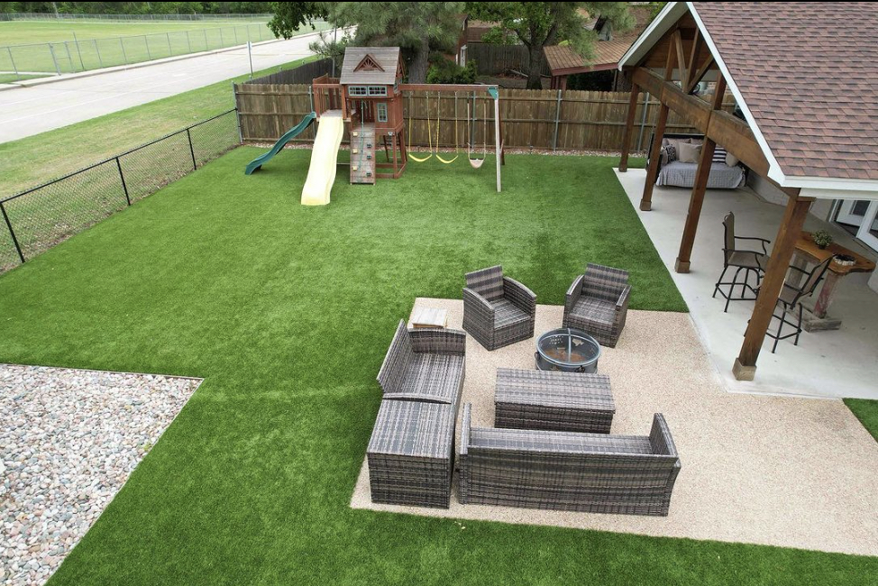 Synthetic Grass for Residential Playground Areas