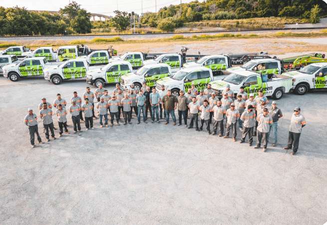 WinterGreen Synthetic Grass team group photo